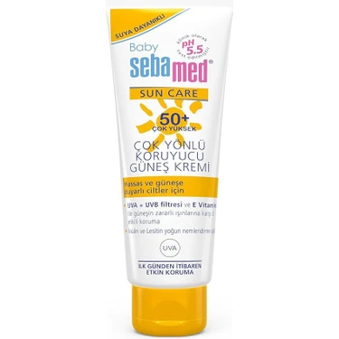 CetKing Baby Spf 50+ Uva - Uvb Filtresi ve E Vitamini Etkili Çok Yönlü Koruyucu Çocuk Güneş Kremi