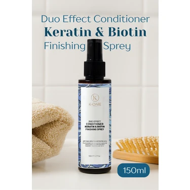 K K-Care Cosmetics Keratin Biotin Kolay Tarama Saç Şekillendirici Sprey 150