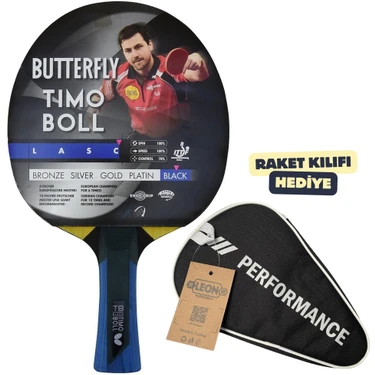 Butterfly Timo Boll Black Masa Tenisi Raketi Ittf Onaylı - Raket