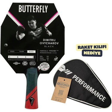 Butterfly Dimitrij Ovtcharov Black Masa Tenisi Raketi Ittf Onaylı - Raket