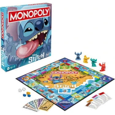 Hasbro Gaming Monopoly Stitch Kutu Oyunu