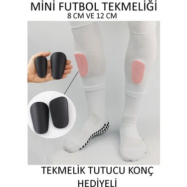 Gazelmanya Profesyonel Mini Tekmelik Konçlu Prof Çocuk Tekmeliği 2 Adet Futbol Tekmelik Sporcu