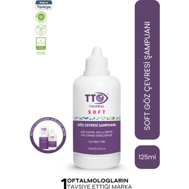 TTO Thermal Soft Göz Çevresi  Şampuanı 125