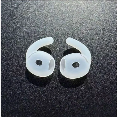 Simply Line Airpods 4 Düşme Engelleyici Silikon Kulaklık Tutucu Spor Kancalı Tutucu Kılıf Ses