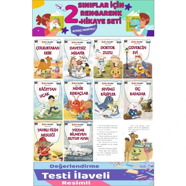 Üçgen Yayıncılık 2.sınıf Şaşkın Dostlar Hikaye Seti (32 Sayfa) - 10