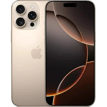 Yenilenmiş Apple iPhone 16 Pro Max 256 GB Çöl Titanyum (12 Ay Garantili) - A