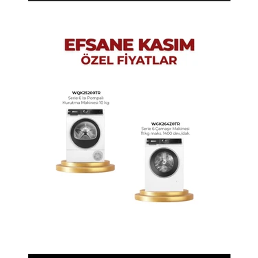 Bosch WGK264Z0TR (11KG) WQK25200TR (10KG) Çamasır