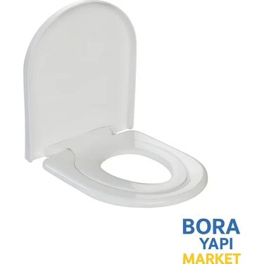 Visam Çocuk Oturaklı Klozet Kapağı mimoza Yavaş Kapanır Termoplast Malzeme ile Hijyenik