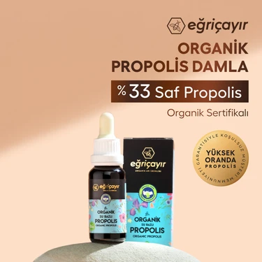 Eğriçayır Organik Propolis 20 ml (Su