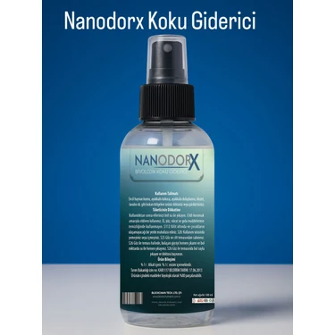 Nanodorx Biyolojik Koku Giderici Nanotech-3 Kimyasal Olmayan