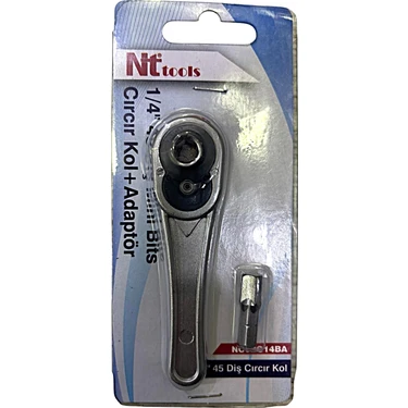 Nt Tools 1/4 Mini Bits Cırcır Kol ve Lokma