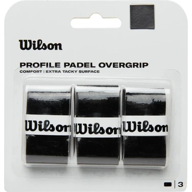 Wilson Padel Pro Padel Raket Overgrip Siyah