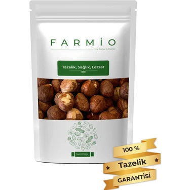 Nutbite Çiğ Fındık İçi 200gr - Taptaze Yeni Mahsül - Doğal