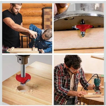 Fırat Hırdavat 12 Parça Ahşap Freze Uç Seti 6 mm Sap Fiyatı