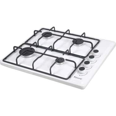 Ferre D-40W Beyaz Setüstü Emaye Ocak