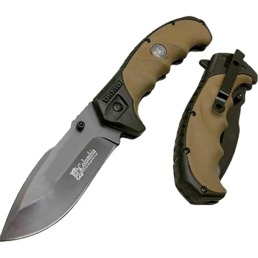 Columbia Company G10 Çakı Kahve