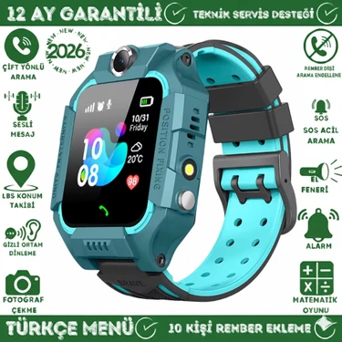 Smart Best Smartbest Y-10 Lbs Konumlu Çocuk Takip Saati Sim Kartlı Arama, Kameralı, Gizli Dinleme