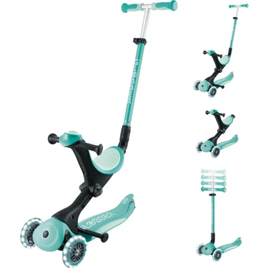 Globber Go Up Deluxe - Mint