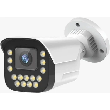 Güvenlik Kamerası - 4.0 Mp Ip Kamera 60AN Poe+Ses+Renkli Starlıght