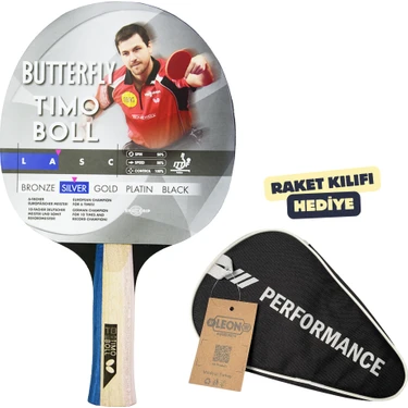 Butterfly Timo Boll Silver Masa Tenisi Raketi ITTF Onaylı - Raket