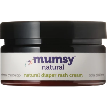 Mumsy Natural Pişik Kremi 100 ml Organik Doğal İçeriklerle Hassas Ciltler için Özel