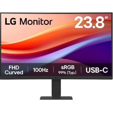 Lg 23.8'' 24U421A-B 100Hz 5ms(gtg) Usb-C’li (1xHDMI) Va Fhd Curved