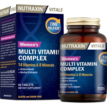 Nutraxin Women's Multi Vitamin Complex 60