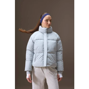 DeFacto Su İtici Regular Fit Dik Yaka Reglan Kol Kışlık Şişme Mont