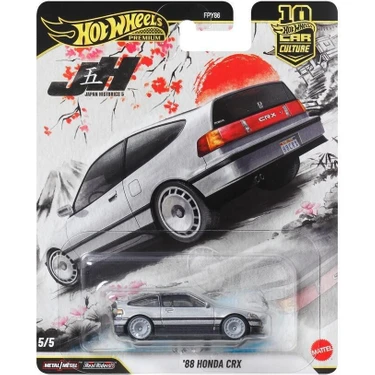 Hot Wheels Premium Car Culture Japan Historics 5 '88 Honda Crx FPY86