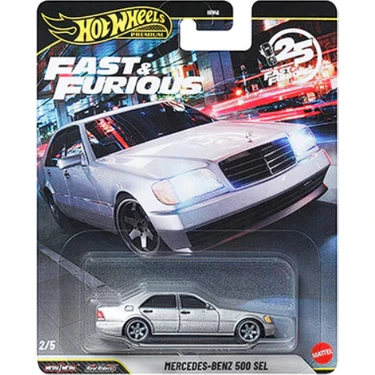 Hot Wheels Premium 2026 Fast & Furious 25TH Anniversary Mercedes-Benz 500