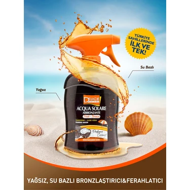 Delice Solaire Acqua Solare Bronzlaştırıcı Güneş Suyu 500