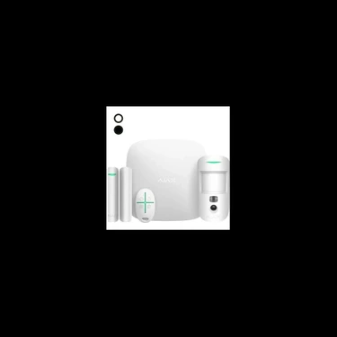 Ajax  Starterkit Cam Plus, Kablosuz, Alarm Kiti,