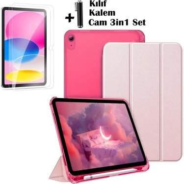 M.TK Moveteck Apple iPad (A16) 11 Nesil 11 Inç 2025, iPad 10 Nesil 10,9 Inç 2022 Uyumlu Tablet