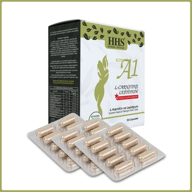 HHS New A1 L-Karnitin Lepidyum Bitkisel Kapsül 30 Adet Fiyatı HHS New A1 L-Karnitin Lepidyum Bitkisel Kapsül 30 Adet Fiyatı