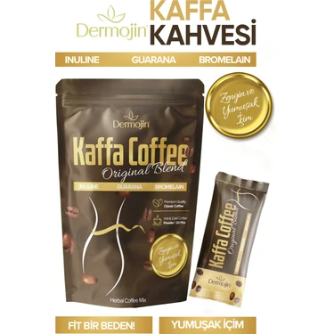 Dermojin Kaffa Kahvesi ( Inulın , Bromelaın , guarana