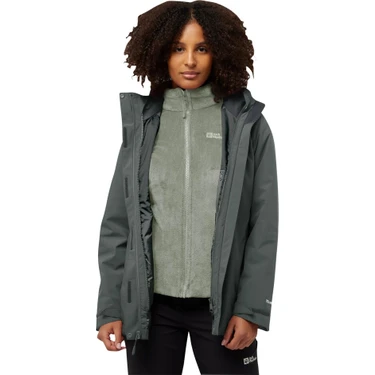 Jack Wolfskin Rotwand 3ın1 Kadın Outdoor Mont