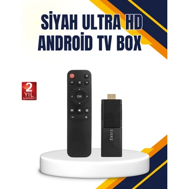 Android Tv Stick 4K Ultra Hd Görüntü
