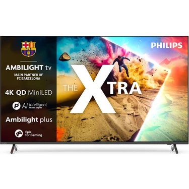 Philips 75MLED950/12 75'' 194 Ekran Uydu Alıcılı 4K Ultra HD  Smart  Titan  Ambilight QD MiniLED