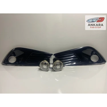 MATSUBA Toyota Auris 2015 - 2018 Sis Lamba ve Kapak Takımı Ön (Ön Sağ-Sol 2 Sis - Ön Sağ-Sol 2