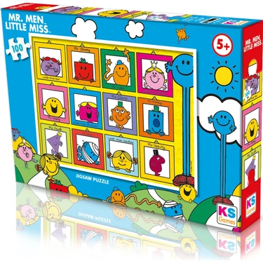 KS Games Mr. Men Little Miss 100 Parça Puzzle Fiyatı