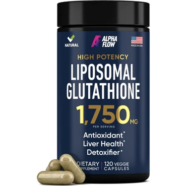 liposomal glutathione türkiye Alpha Flow 120 Capsul Glutathione Fiyatı Color:Red ensuring stability and reducing LipoMax Liposomal Glutathione + Japanese Skincare