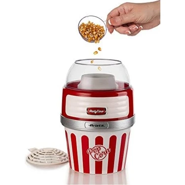 Storemax Ariete Party Time Patlamış Mısır Makinesi Rosso Xl