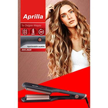 Aprilla Siyah Su Dalgası Maşası Seramik Plaka ile 200°C Isı Fiyatı