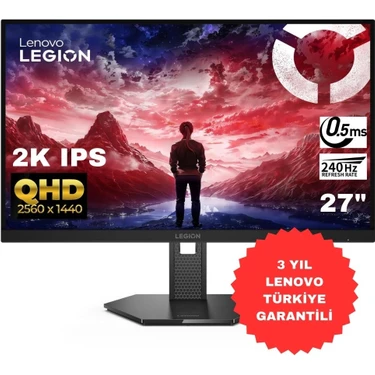 Lenovo Legion 27QD-10 27" 240Hz 0.5ms (2xhdmı+Dp) Qhd 2k IPS Monitör