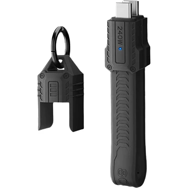 RelicRealm Taşınabilir Anahtarlık PD240W Hızlı Şarj USB C Tip C Kablosu 80GBPS 8k 60Hz Usb4 Kablo
