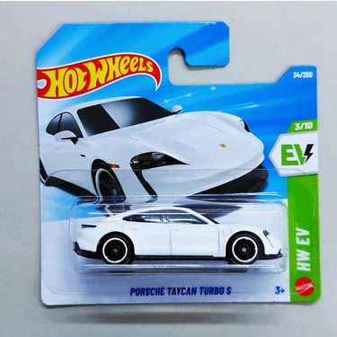 Hot Wheels - Porsche Taycan Turbo S ( Beyaz Özel Renk ) ( Fiyatı