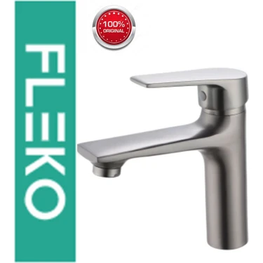 Faumix Fleko Antrasit Gri Alfa Banyo Lavabo ve Mutfak
