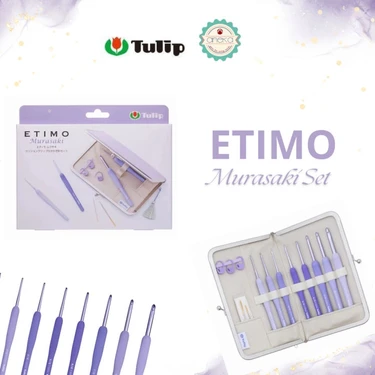 Tulip Etimo Murasaki Alüminyum Tığ Seti Murasaki Mor Renk 1 Fiyatı