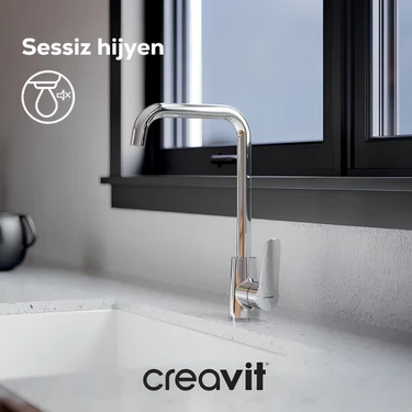 Creavit Bevel Krom Eviye Bataryası
