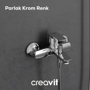 Creavit Solo Krom Banyo Bataryası